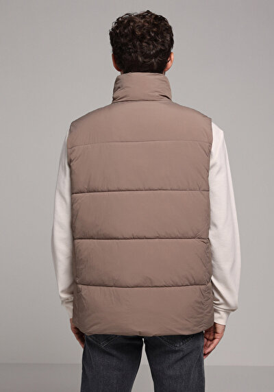 Afficher les détails de Gilet Marron Regular Fit Homme