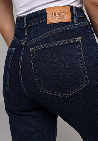 Afficher les détails de 793 Marissa Pantalon    En Jean Regular Fit Femme
