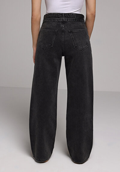 Image de 970 Berry Pantalon En Jean Regular Fit Femme