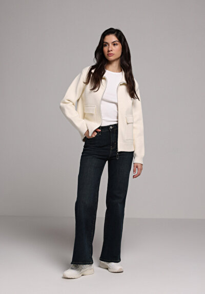 Image de 793 Marissa Pantalon En Jean Regular Fit Femme