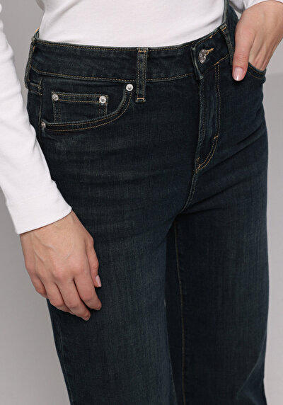 Image de 793 Marissa Pantalon    En Jean Regular Fit Femme