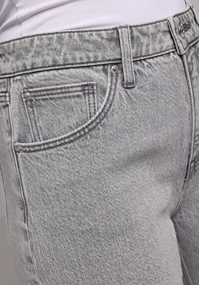 Image de 970 Berry Pantalon    En Jean Regular Fit Femme