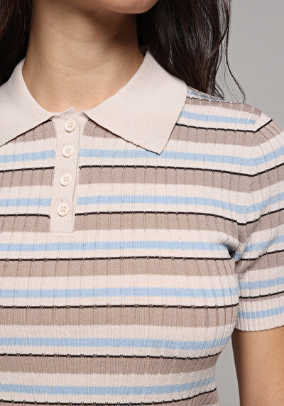Image de Tricot Multicolou Slim Fit  Femme