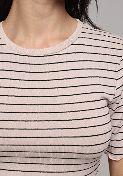 Image de Tricoter Beige Slim Fit  Femme