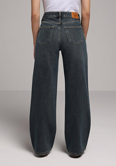 Image de 970 Berry Pantalon    En Jean Regular Fit Femme