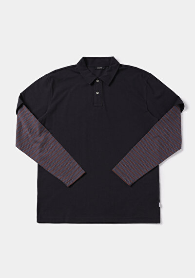 Image de T-shirt À Manches Longues Anthracite Comfort Fit  Homme