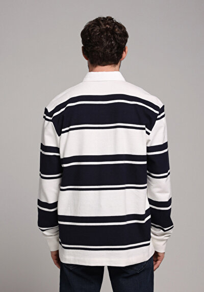 Image de T-shirt À Manches Longues Marine Comfort Fit  Homme