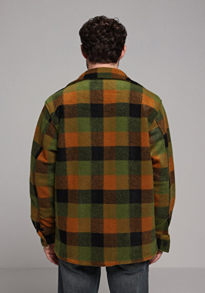 Image de Surchemise Vert Comfort Fit Homme