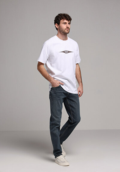 Image de 044 Karl Pantalon En Jean Straight Fit Homme