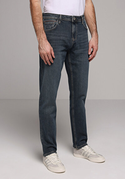 Image de 044 Karl Pantalon En Jean Straight Fit Homme