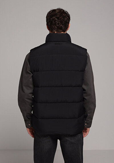 Image de Gilet Noir Regular Fit Homme