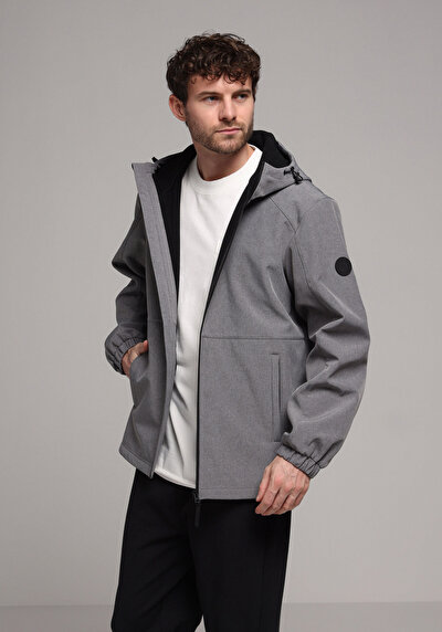 Image de Imperméable Gris Regular Fit Homme