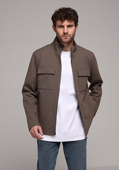 Image de Veste De Blazer Marron Regular Fit Homme