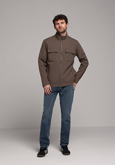 Image de Veste De Blazer Marron Regular Fit   Homme