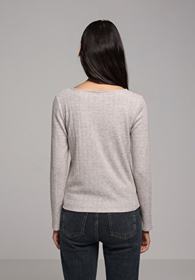 Image de T-shirt Beige Regular Fit Femme