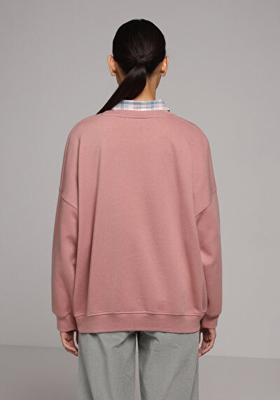 Image de Pull-over Rose Relax Fit Femme