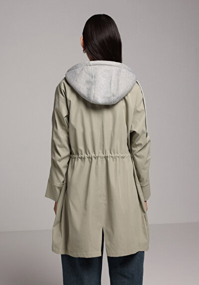 Image de Imperméable Vert Regular Fit Femme