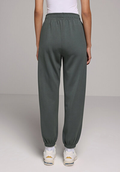 Image de Pantalon De Survêtement Vert Regular Fit Femme
