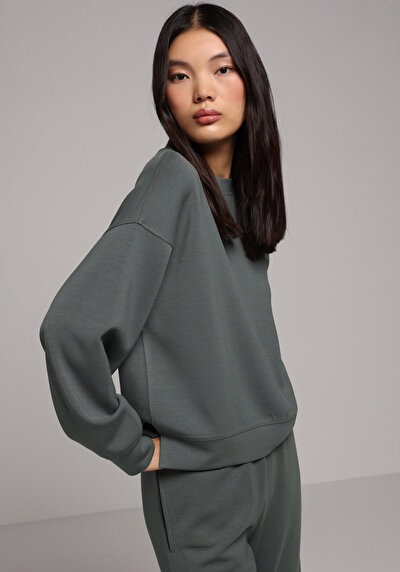 Image de Pull-over Vert Regular Fit Femme