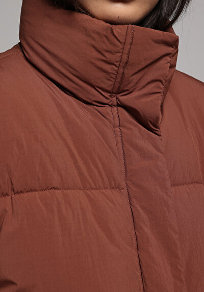 Image de Gilet Marron Regular Fit Femme