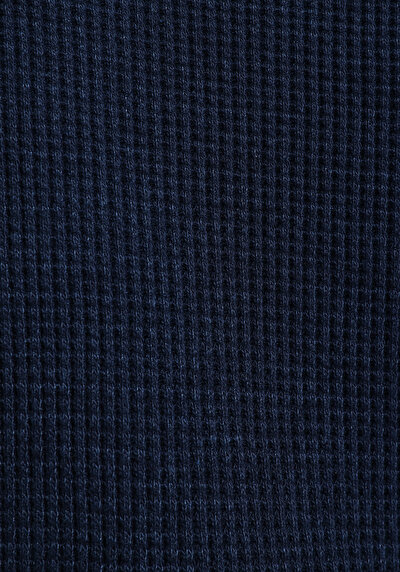 Image de T-shirt À Manches Longues Bleu Regular Fit  Homme