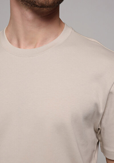 Image de T-shirt À Manches Courtes Blanc Regular Fit Droit Homme