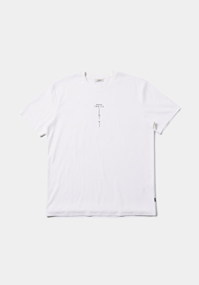 Image de T-shirt À Manches Courtes Blanc Comfort Fit Jakarli Homme