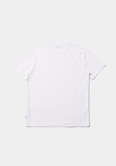 Image de T-shirt À Manches Courtes Blanc Comfort Fit Jakarli Homme