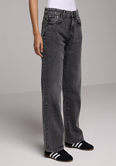 Image de 880 Elisa Pantalon En Jean Straight Fit Femme