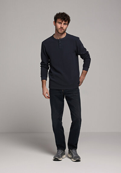 Image de 054 Neil Pantalon En Jean Loose Tapered Fit Homme