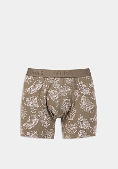 Afficher les détails de Sous-vêtements Kaki Modern Fit Imprimé Homme