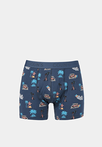 Afficher les détails de Sous-vêtements Marine Modern Fit Imprimé Homme