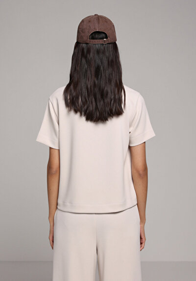 Image de Manches Courtes Blanc Regular Fit Femme