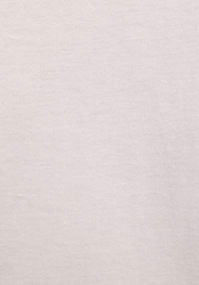 Image de T-shirt À Manches Courtes Blanc Boxy Fit Imprimé Femme