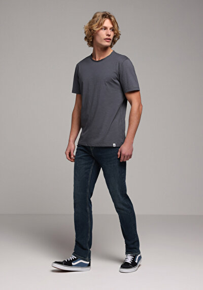 Image de 044 Karl Pantalon En Jean Straight Fit Homme
