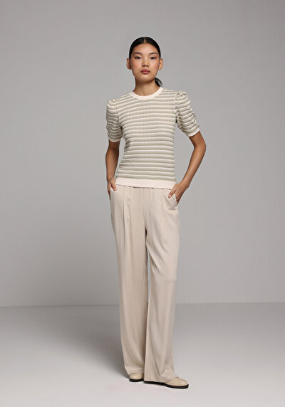 Image de Tricoter Vert Slim Fit Femme