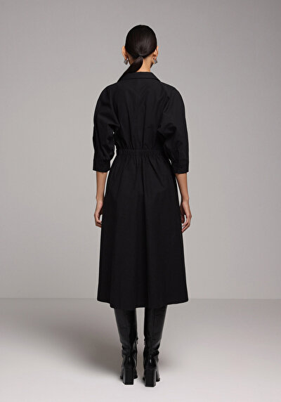 Image de Robe Noir Regular Fit Femme