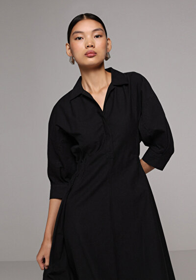 Image de Robe Noir Regular Fit Femme