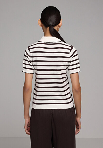 Image de Tricot Marron Slim Fit Femme