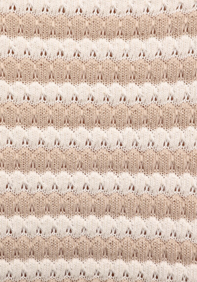Afficher les détails de Tricoter Beige Slim Fit  Femme