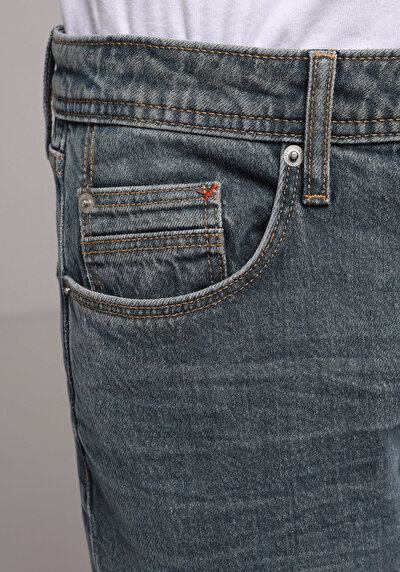 Image de 044 Karl Pantalon    En Jean Straight Fit Homme