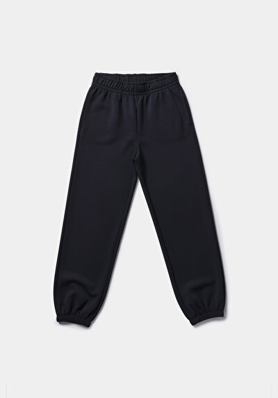 Afficher les détails de Pantalon De Survêtement Anthracite Regular Fit Femme