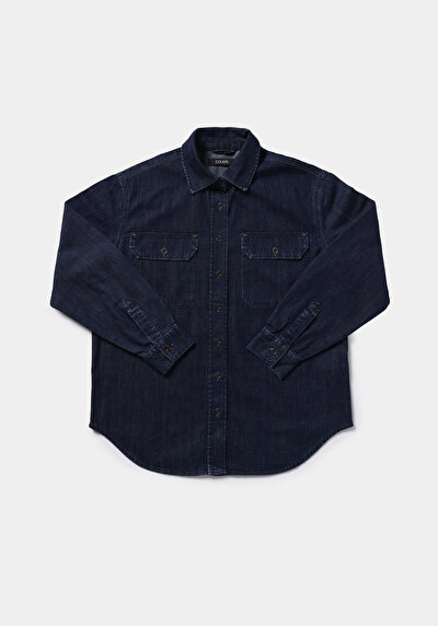 Image de Chemise À Manches Longues  Regular Fit Droit Jean Femme