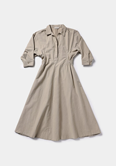 Image de Robe Vert Regular Fit    Femme