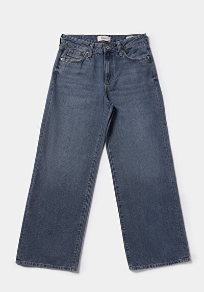 Image de 970 Berry Pantalon    En Jean Regular Fit Femme