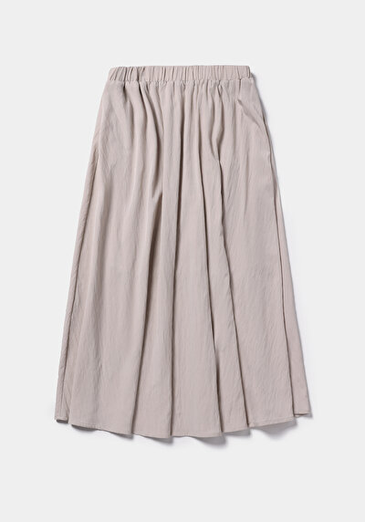 Image de Jupe Blanc  Droit Uni Maxi Femme
