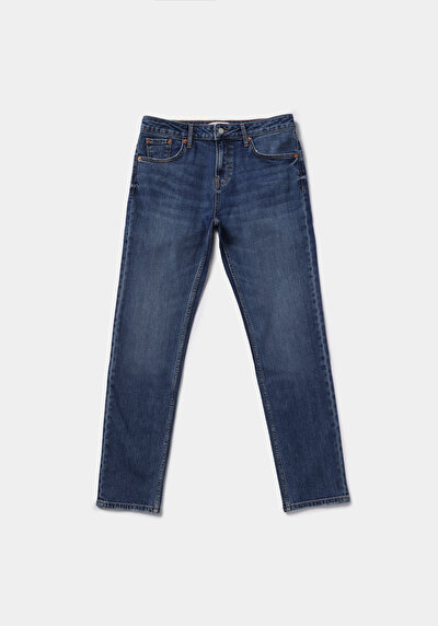 Afficher les détails de 044 Karl Pantalon    En Jean Straight Fit Homme