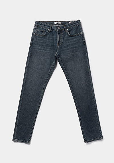 Afficher les détails de 041 Danny Pantalon    En Jean Slim Fit Homme