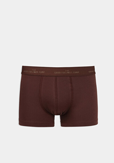 Afficher les détails de Sous-vêtements Marron Modern Fit Droit Homme