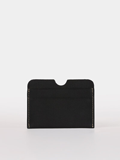 Image de Portefeuille Noir Modern Fit Homme